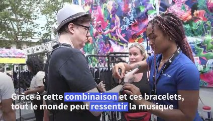 A New York, ressentir la musique d'un concert grâce à des combinaisons vibrantes