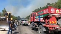Manisa’daki orman yangını büyüyor! Bir mahalle boşaltıldı