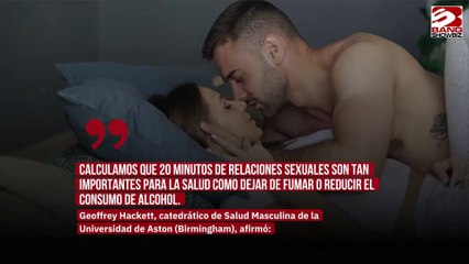 Practicar sexo con regularidad es bueno para la salud