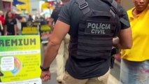 Mais de 100 policiais civis fazem operação no Centro de Salvador