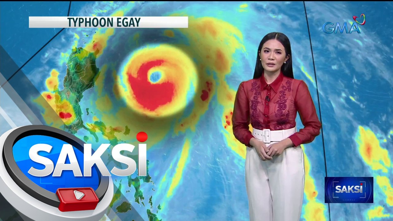 Bagyong Egay, nagkaroon ng rapid intensification — PAGASA | Saksi