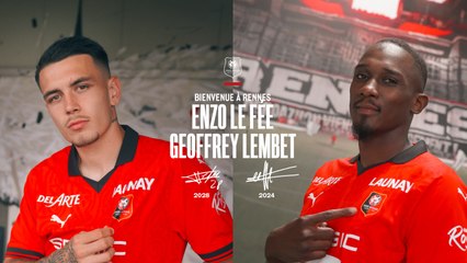 Conférence de presse de présentation Geoffrey Lembet & Enzo Le Fée