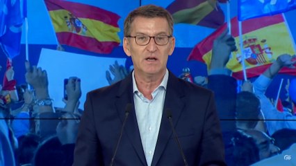 Download Video: Feijóo ya ha contactado con Vox, PNV, UPN y Coalición Canaria para intentar ir a la investidura