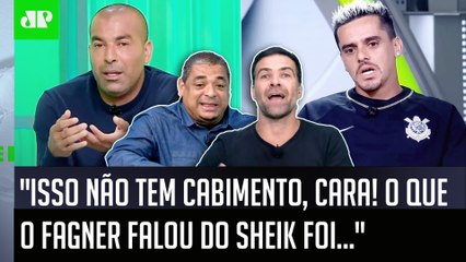 TRETA! OLHA por que Fagner DISPAROU contra Sheik e PROVOCOU POLÊMICA: "ISSO NÃO TEM CABIMENTO!"