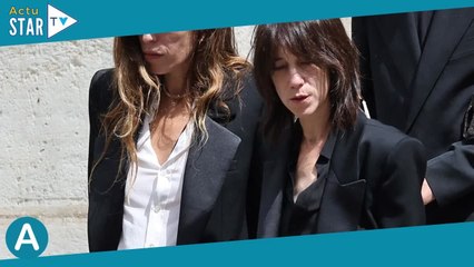 Obsèques de Jane Birkin : Rare apparition de Jo Attal, 12 ans, sosie de Charlotte Gainsbourg et dign