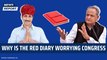 Why is the red diary worrying Congress | Ashok Gehlot | Rajendra Singh Gudha | Rajasthan | Manipur