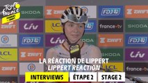Lippert Post-race interview - Stage 2 - Tour de France Femmes avec Zwift 2023