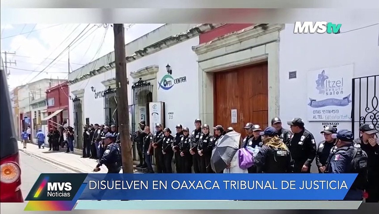 Disuelven en Oaxaca el Tribunal de Justicia Administrativa