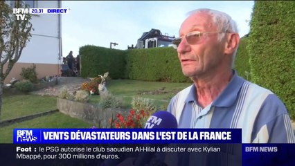 Tornade dans le Doubs: "J'ai regardé les dégâts et j'ai fondu en larmes", témoigne Marc, habitant de Montlebon