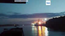 Rumanía condena el ataque de Rusia contra puertos ucranianos en el Danubio junto a su frontera