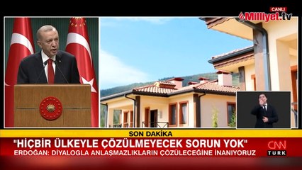 Erdoğan: Kısa çalışma ödeneğini 3 ay süreyle uzatıyoruz