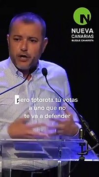 Teodoro Sosa en un mitin antes de las elecciones generales del 23J