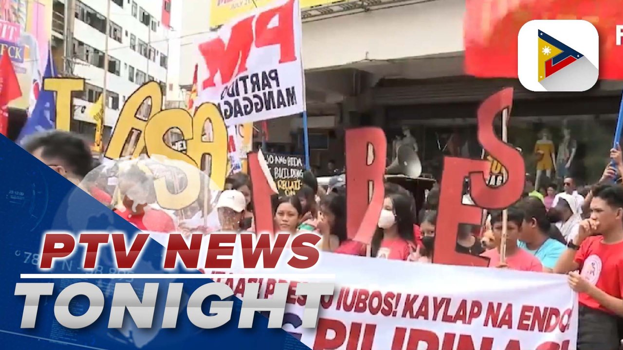 Progressive group gather for protest rally in Cebu - video Dailymotion