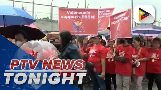 Hundreds of PBBM supporters gather within vicinity of Sandiganbayan in QC