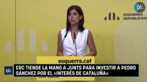 ERC tiende la mano a Junts para investir a Pedro Sánchez por el «interés de Cataluña»