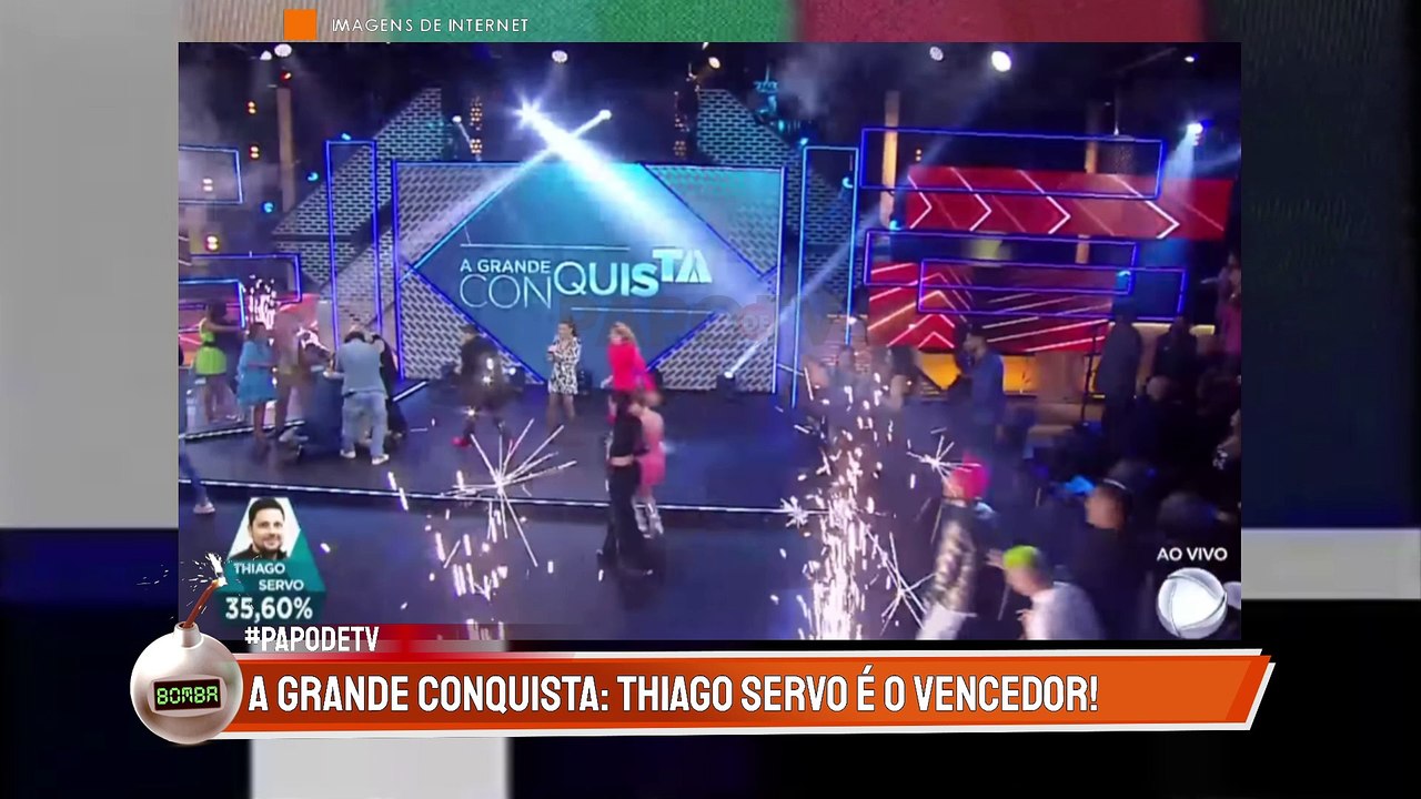 FOI VÁLIDA? Thiago Servo leva prêmio de 'A GRANDE CONQUISTA'!