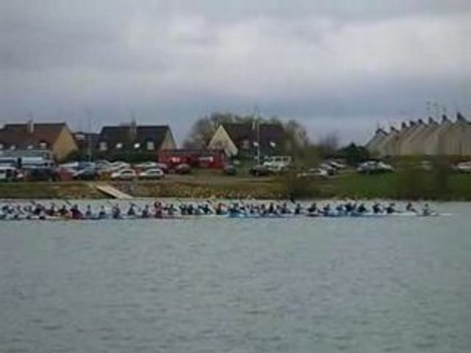 départ des K4 Senior