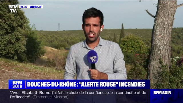 Bouches-du-Rhône: le département placé en alerte rouge pour les feux de forêt par Météo-France