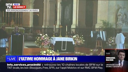 Discours de Catherine Deneuve aux obsèques de Jane Birkin.