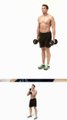 LEGS WORKOUTS WITH THE DUMBBELLS AT HOME