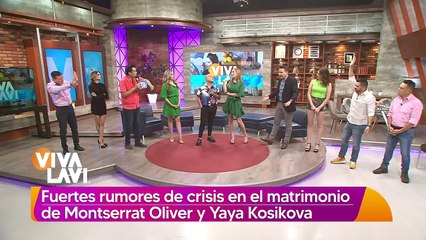 Rumores de crisis en el matrimonio de Montserrat Oliver y Yaya Kosikova