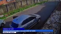 Bandidos abordam família e roubam carro em Tejipió