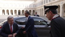 Quirinale, Mattarella riceve il segretario generale dell'Onu Guterres