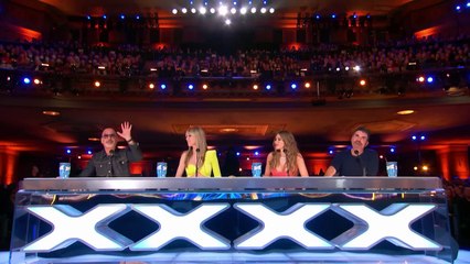 The Judges react to Simon Cowell's lost voice _ AGT 2023