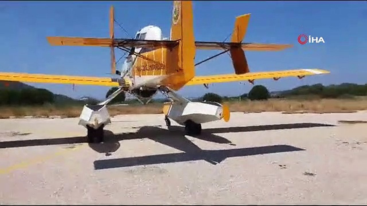 Yunanistan'a yardım için gönderilen Türk uçakla...