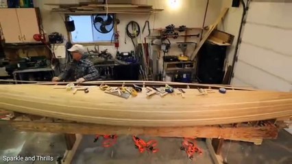 Amazing Boat Making of Wood | Incredible Woodworking Art