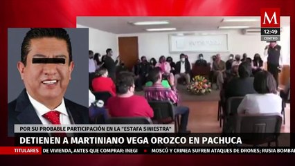Cae ex oficial mayor de Hidalgo vinculado a la "Estafa Siniestra"