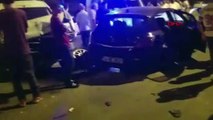 5 personnes blessées dans des véhicules en collision frontale à Arnavutköy