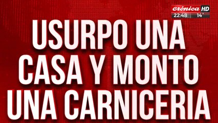 Todo el barrio quiere sacar a carnicero que vende carne podrida