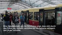 Deutschlandticket: Auswirkungen auf Verkehr spürbar