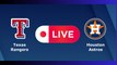 Rangers vs Astros en live streaming : MLB