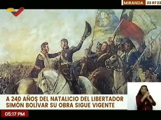 Pueblo caraqueño resalta su opinión sobre el legado del Libertador Simón Bolívar