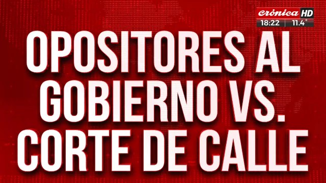 Operativo anti piquetes: ¿Cárcel para los que cortan?