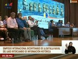 Zulianos asisten al cierre del simposio internacional de la Batalla Naval del Lago de Maracaibo