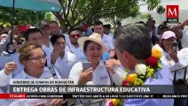 Rutilio Escandón inauguran nueva infraestructura educativa en Chiapas