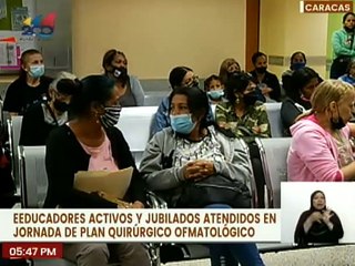 Desde las instalaciones del IPASME realizan Plan Quirúrgico Oftalmológico para educadores, activos y jubilados