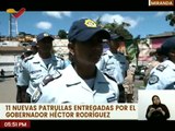 Gobernador del edo. Miranda Héctor Rodríguez dota de patrullas al cuerpo policial de la entidad