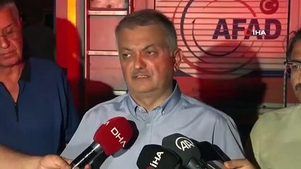 Gouverneur Yazıcı： Le feu s'est propagé à 3,5 kilomètres, la réponse continue