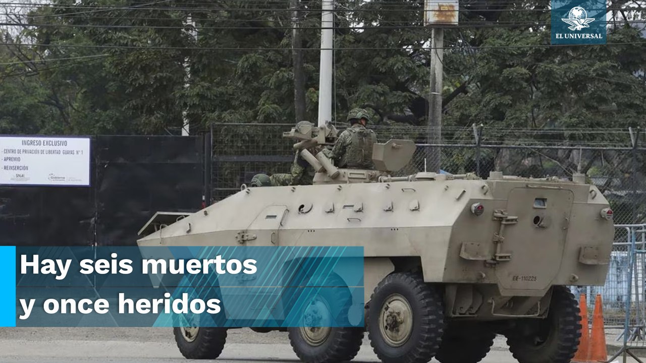 Tras violento enfrentamiento entre reos, al menos 90 guardias penitenciarios están retenidos