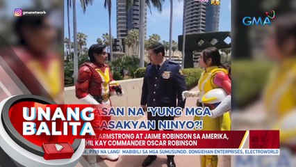 Date nina Steve Armstrong at Jaime Robinson sa Amerika, naudlot dahil kay Commander Oscar Robinson | UB