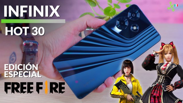 El smartphone GAMER para FREE FIRE: INFINIX HOT 30