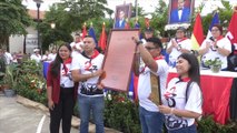 Conmemoran Día del Estudiante en homenaje a héroes y mártires del 23 de julio de 1959 en León