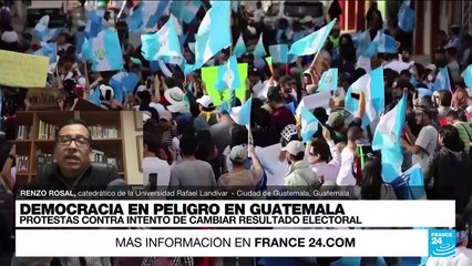 Renzo Rosal: 'Ministerio Público de Guatemala sumió al país en una crisis política'