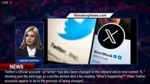 Twitter Logo: Elon Musk Replaces Bird With 'X' In Rebrand - 1breakingnews.com