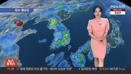 下载视频: [날씨] 오늘 전국 장맛비…내일까지 국지성 호우 주의