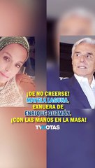 Mayela Laguna, exnuera de Enrique Guzmán, ¡con las manos en la masa!